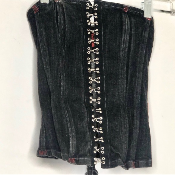 Tripp nyc Other - TRIPP NYC • Black Denim  Vtg Corset